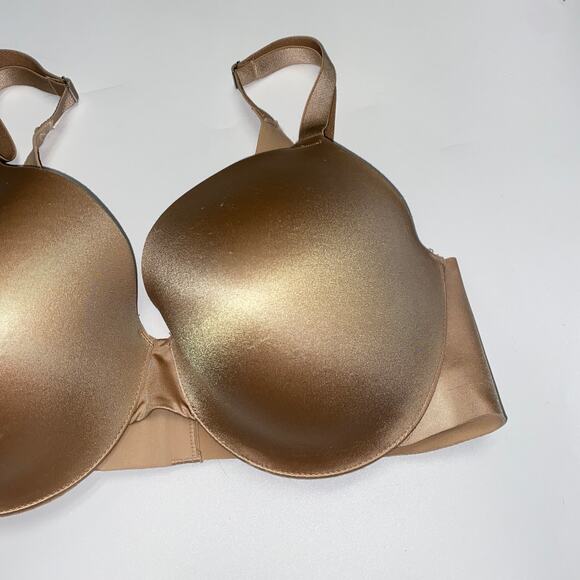 Soma Tan Beige Vanishing Back Full Coverage Bra Women's Size 38D - Picture 2 of 7